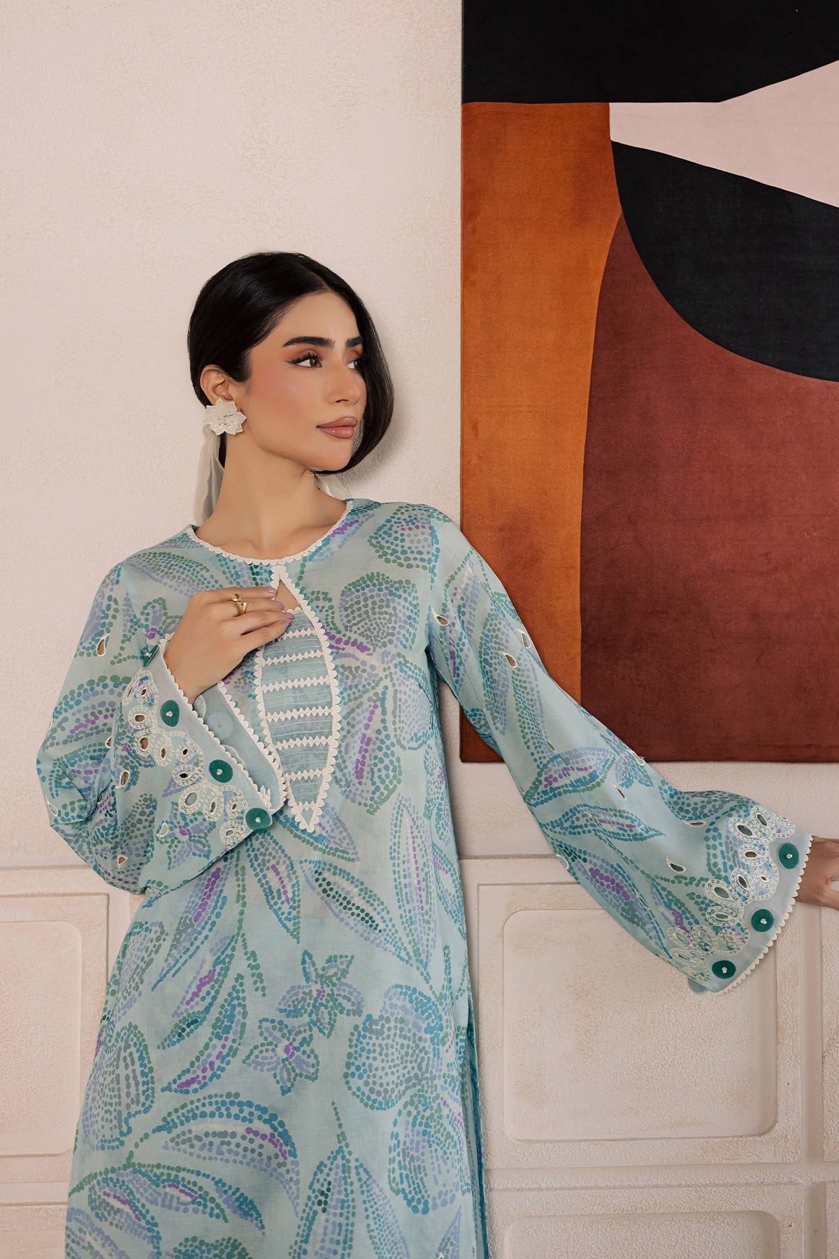 Nureh | Ballerina 2 Pc Unstitched | NU2-204