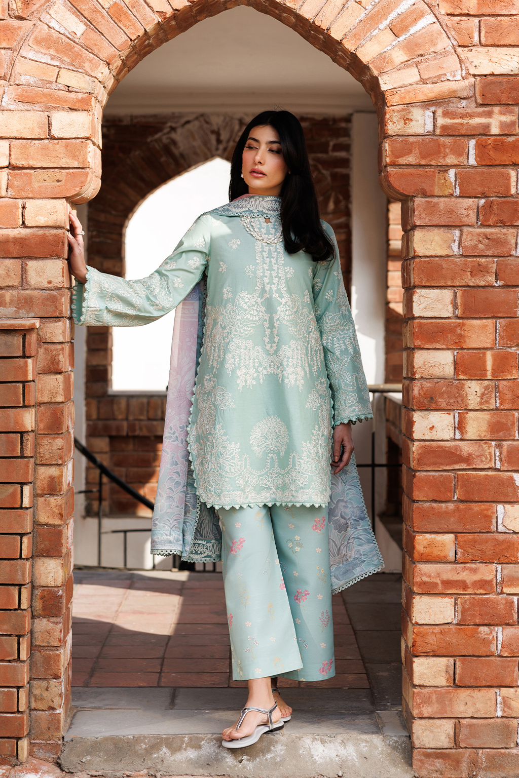 Emaan Adeel |  Mirabelle festive luxury lawn | Isolde