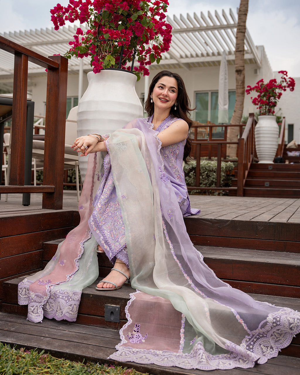 Faiza Saqlain | Aya Luxury Lawn '26 | Suela