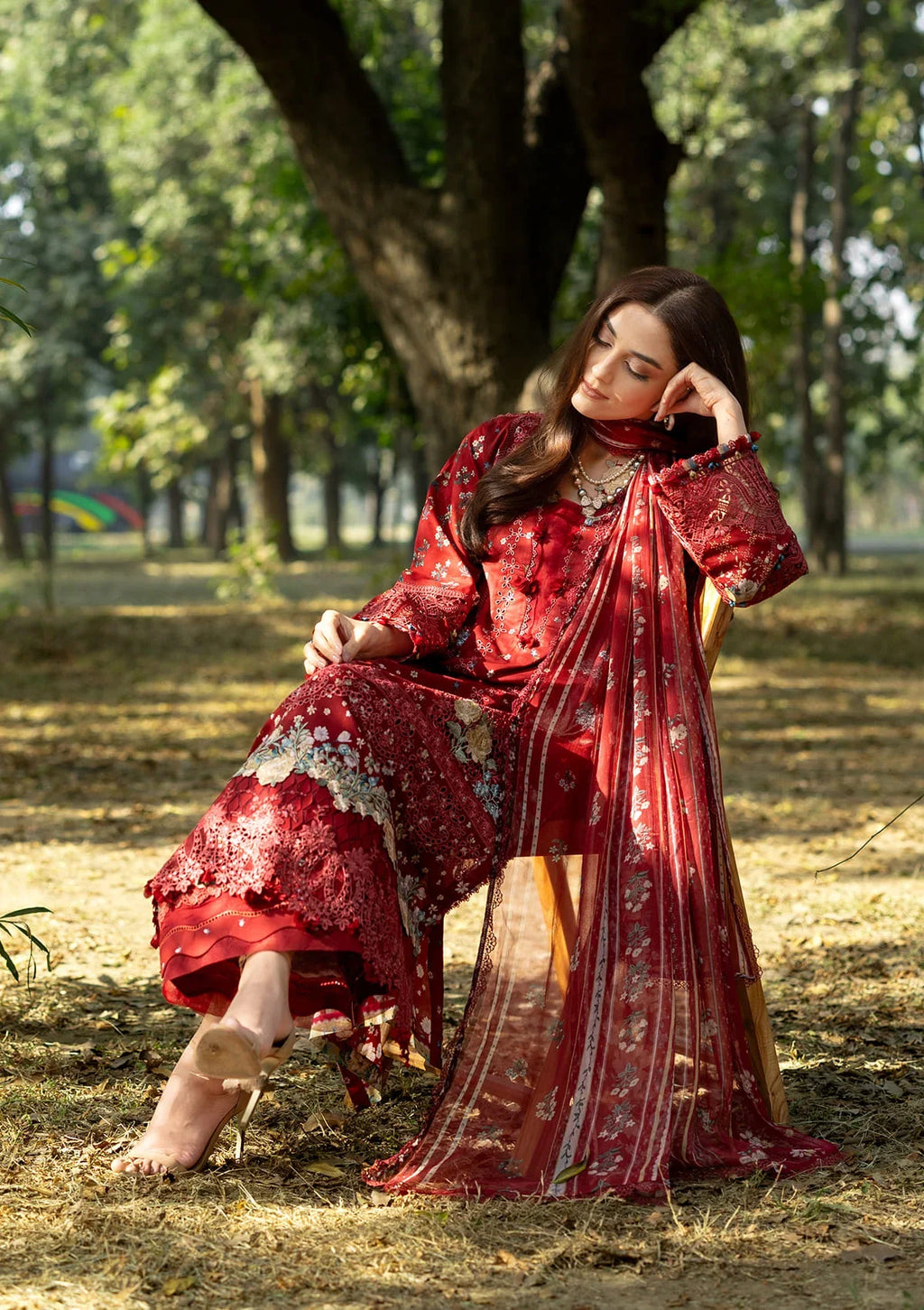 Elaf | Chikankari Prints 26 | Marjaan