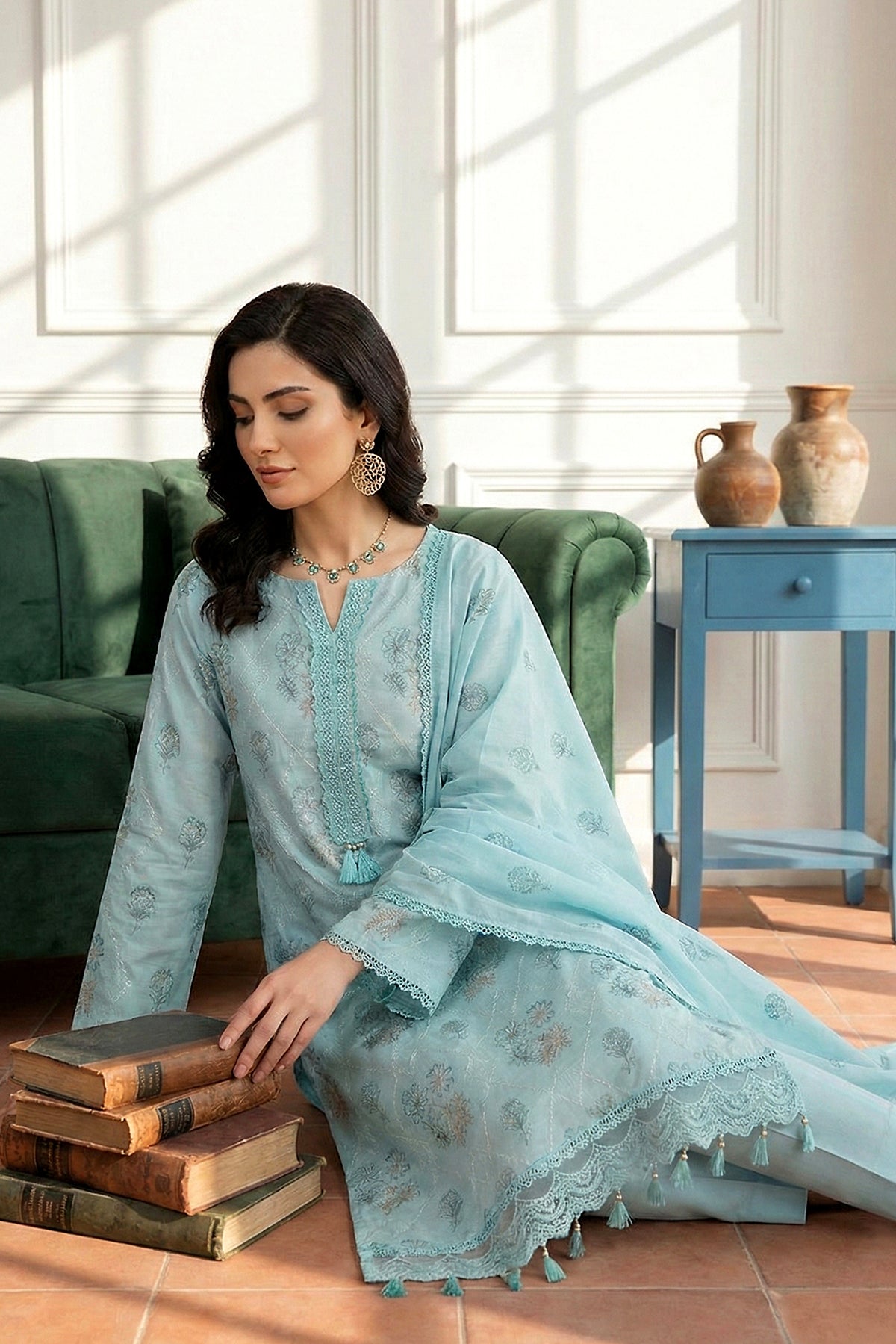Noor-e-Fajar | Ayra Luxury Lawn | NF-1537