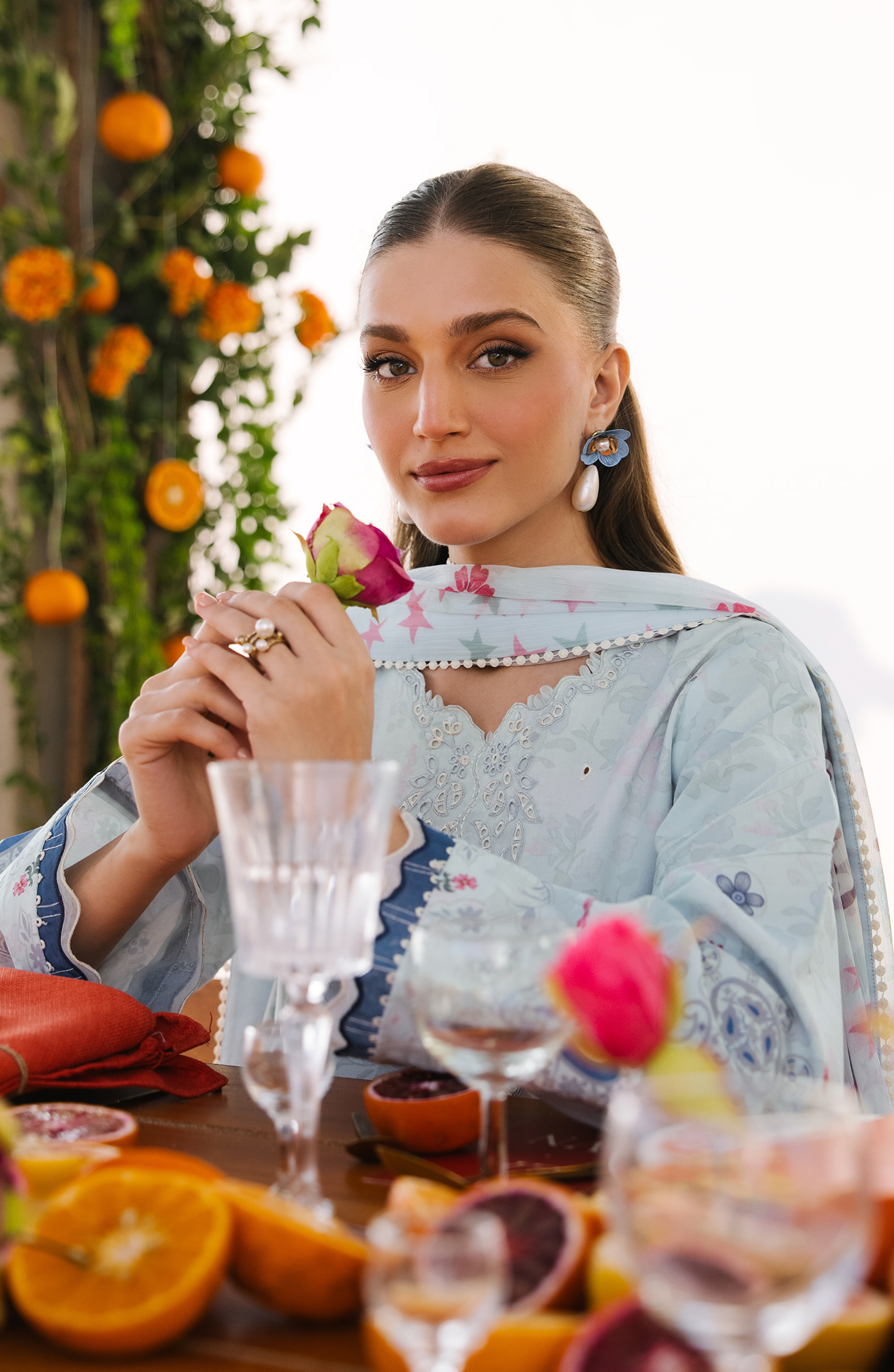 Seran | Afsanah - Unstitched Lawn | Alara