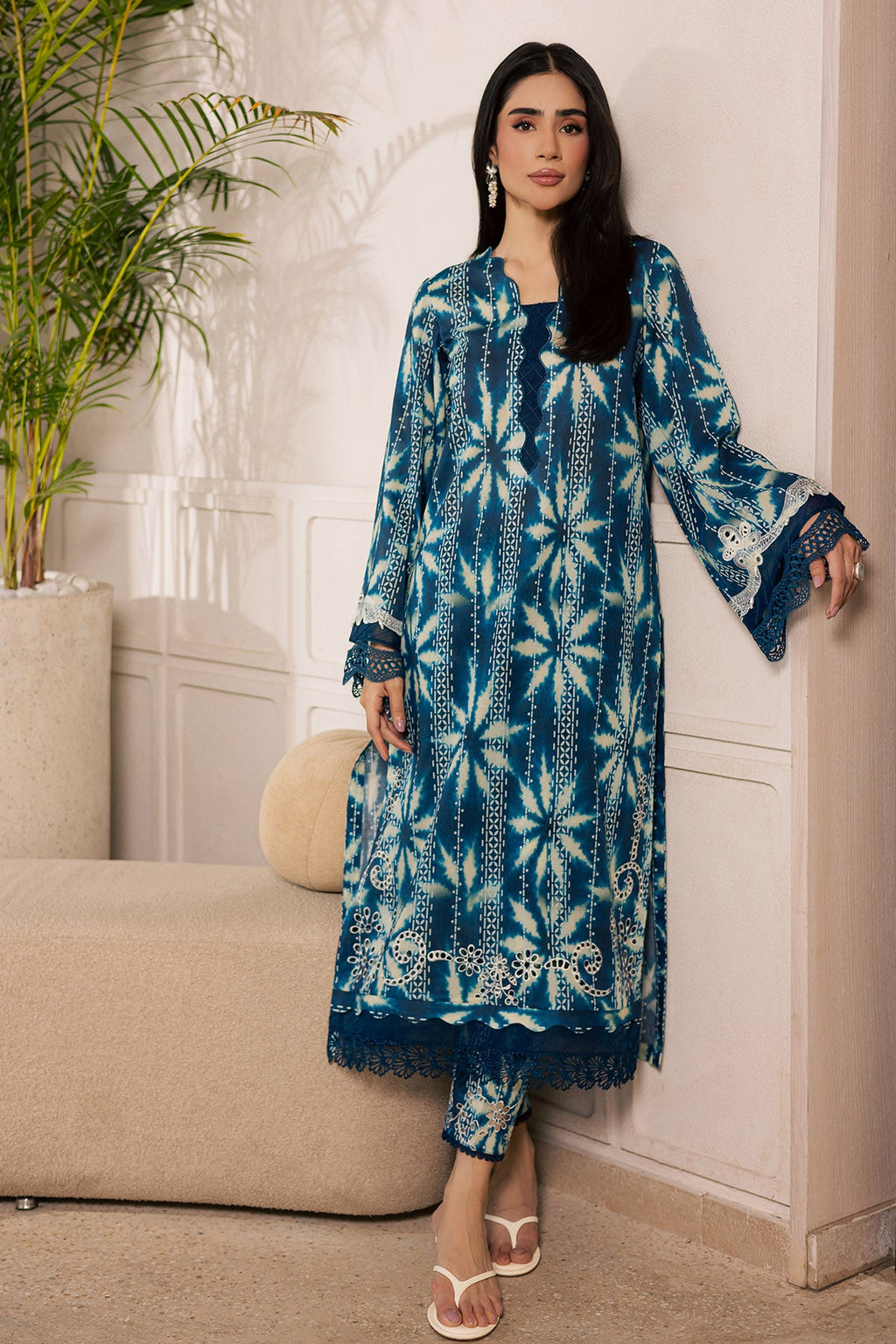 Nureh | Ballerina 2 Pc Unstitched | NU2-207
