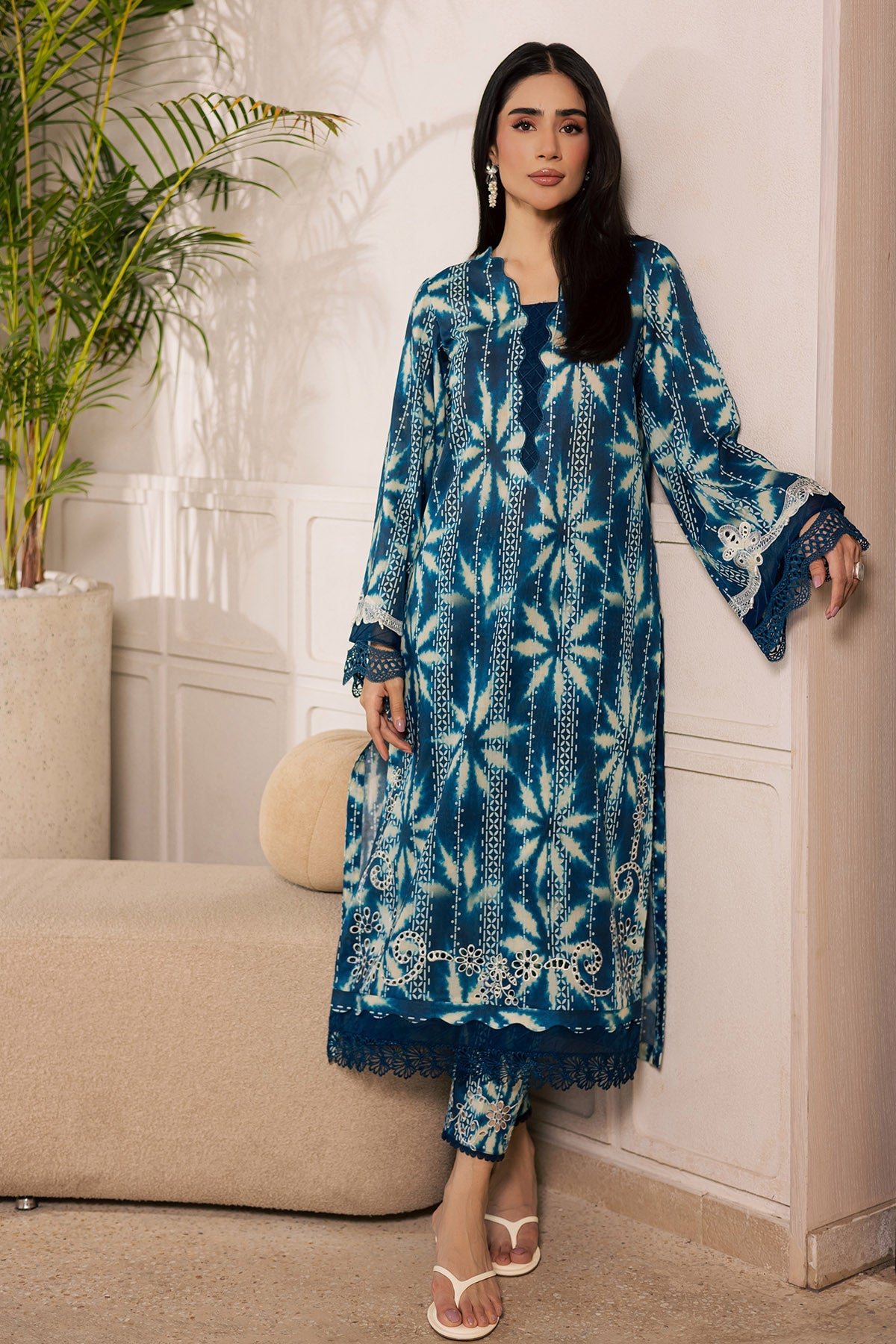 Nureh | Ballerina 2 Pc Unstitched | NU2-207