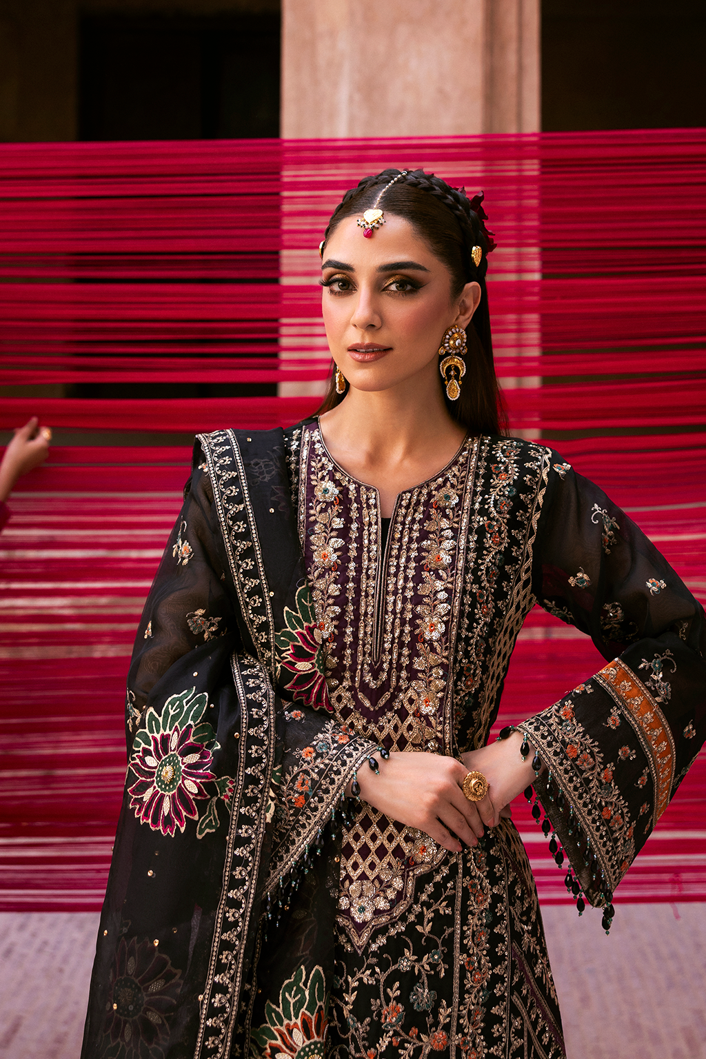Emaan Adeel | The Empress Wedding Fromals | NOCTELLE