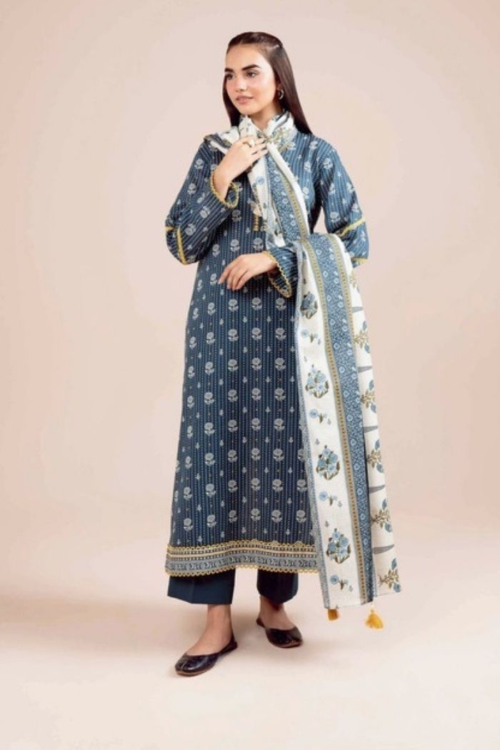 Nishat | Summer 3 Pc Lawn '26 VOL 1 | 42404131-R