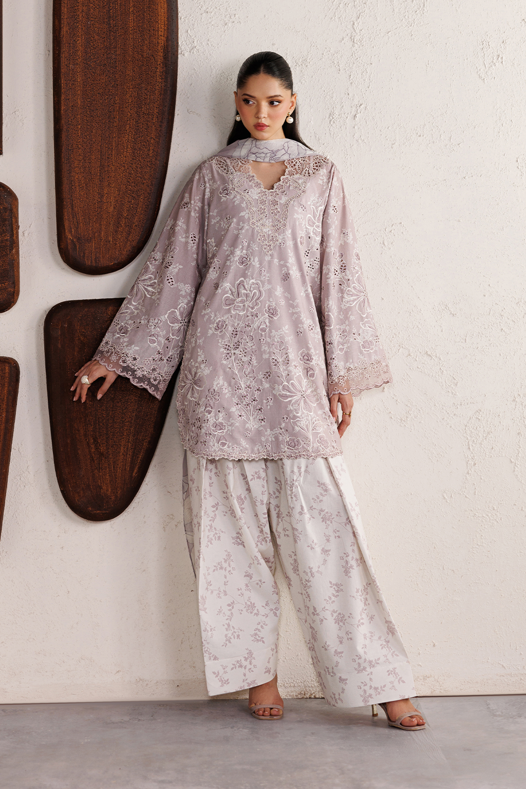 Iznik | Festive Embroidered Lawn | IBE-07