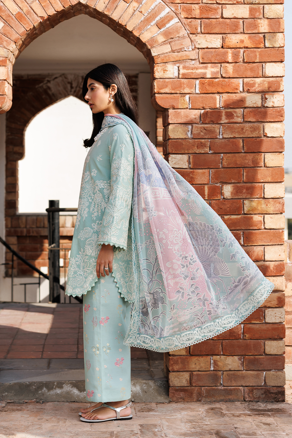 Emaan Adeel |  Mirabelle festive luxury lawn | Isolde