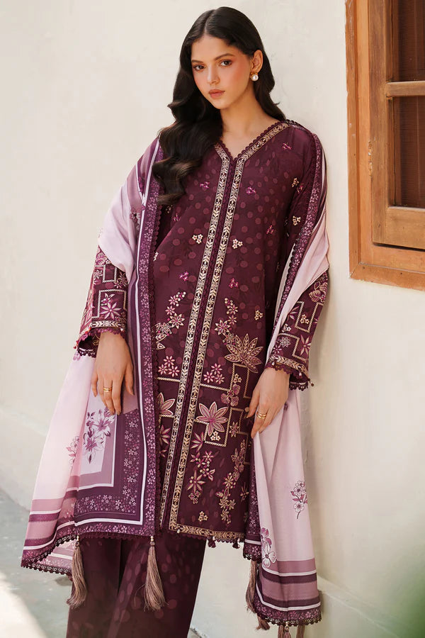 FARASHA | VISCOSE COLLECTION | Mauve Cream