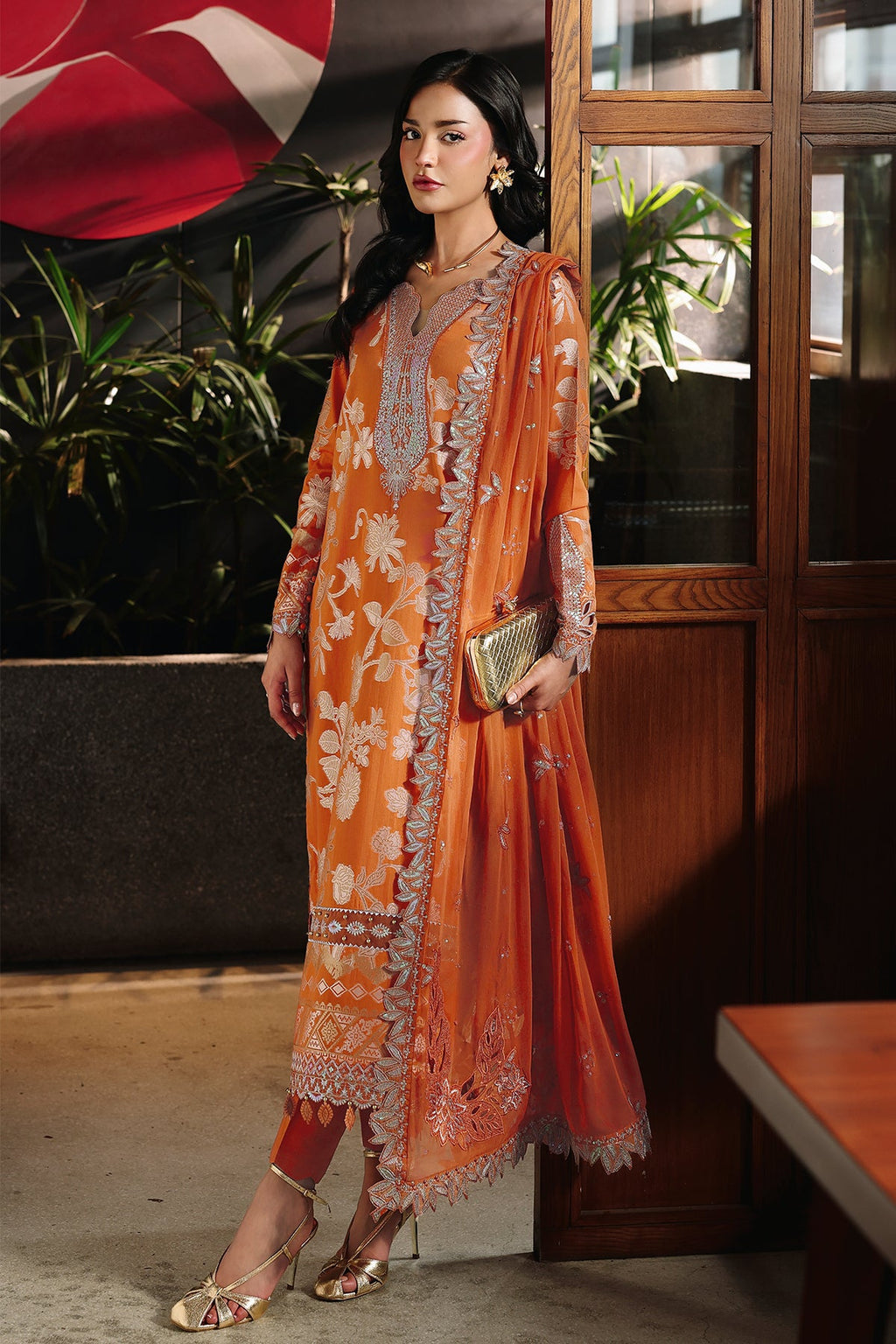 Nureh | Maya Embroidered Jacquared | NJ-109