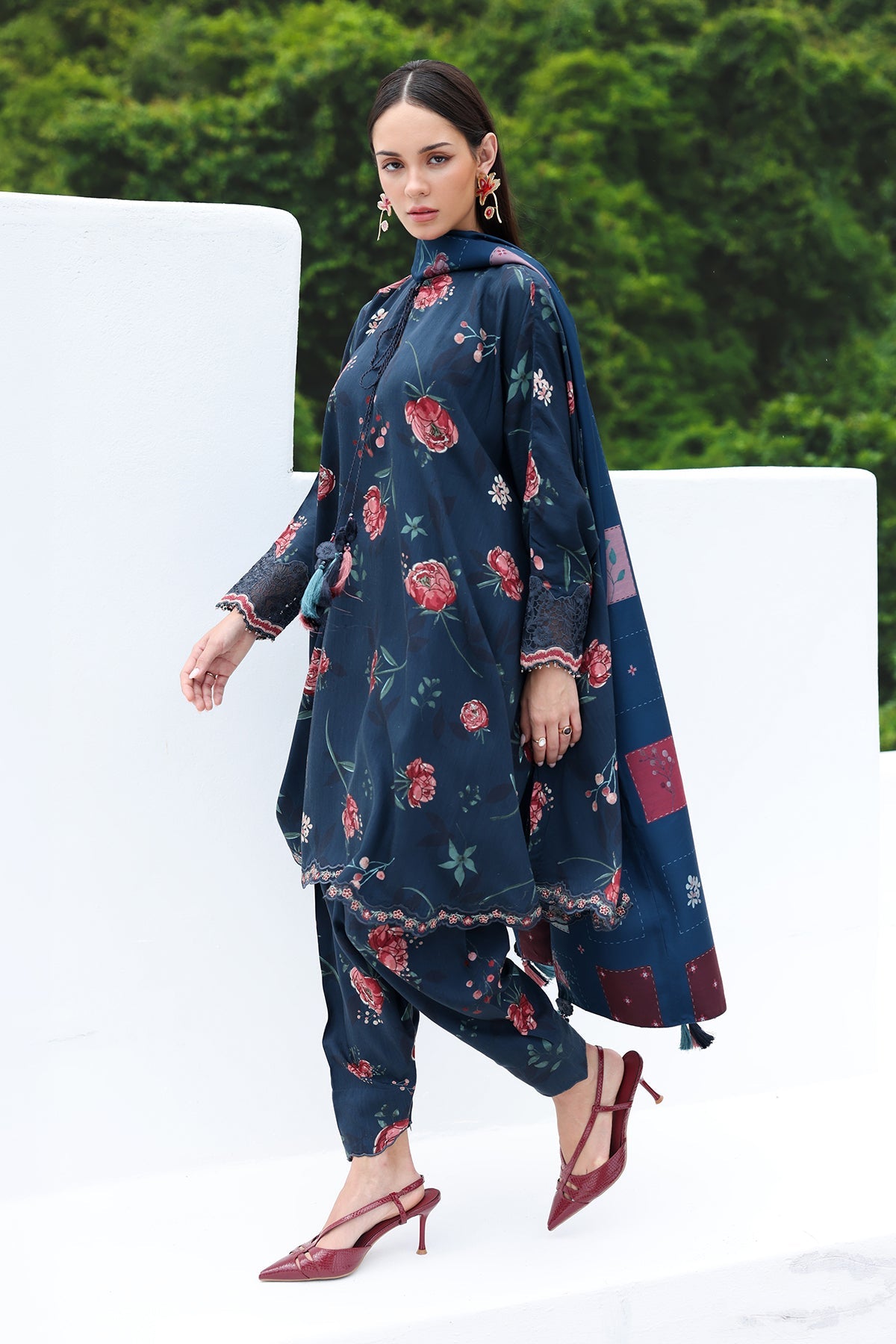Baroque | Digital Printed Viscose Winter | SF-4556