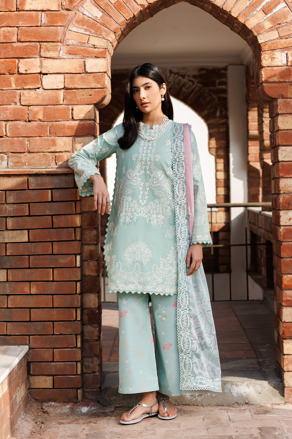 Emaan Adeel |  Mirabelle festive luxury lawn | Isolde