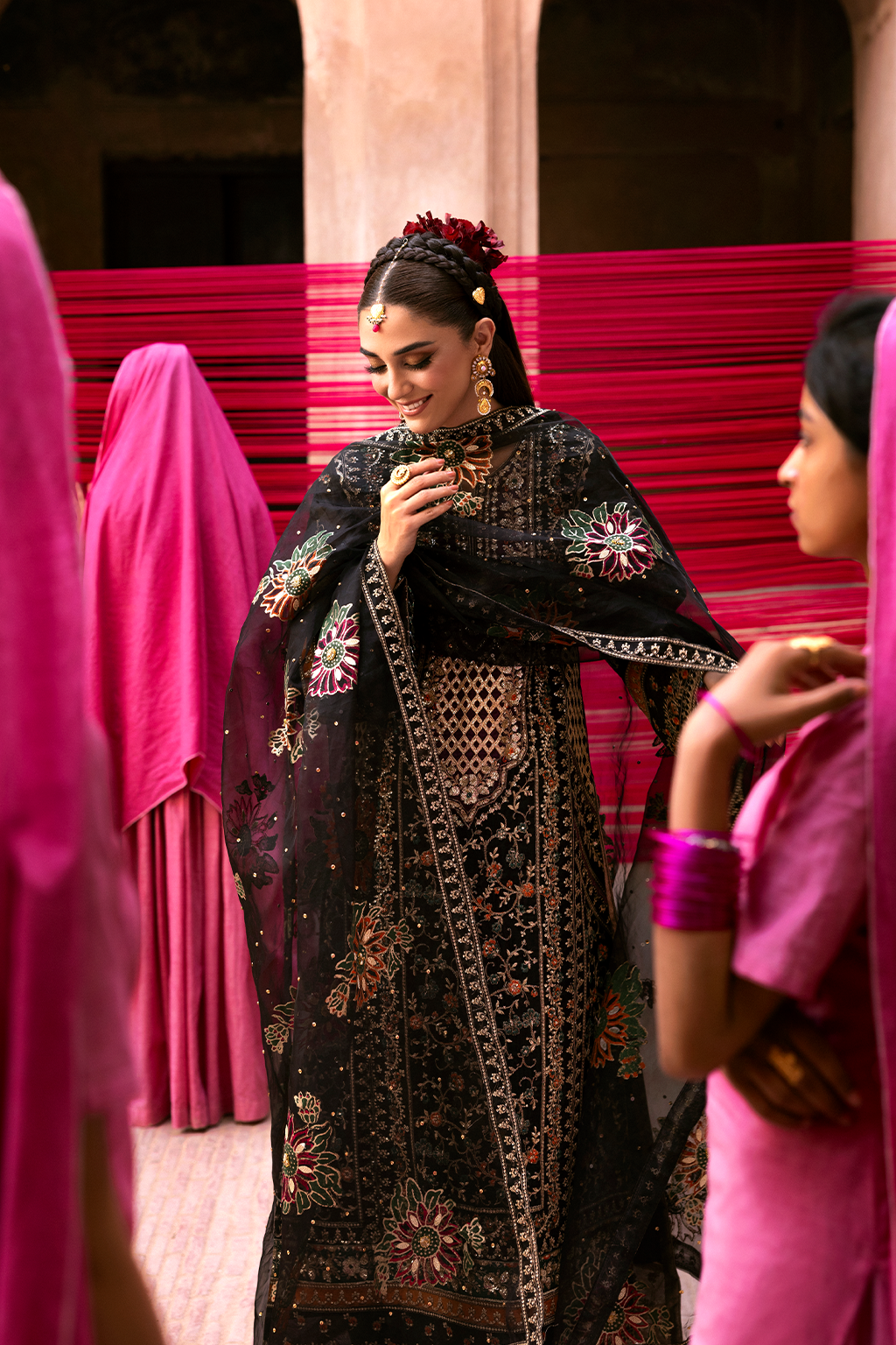 Emaan Adeel | The Empress Wedding Fromals | NOCTELLE