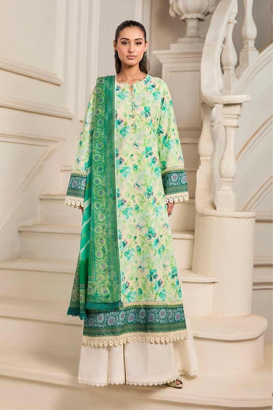 Raj Bari | Raha - 3 pc Premium Chikankari Prints | RBR - 03