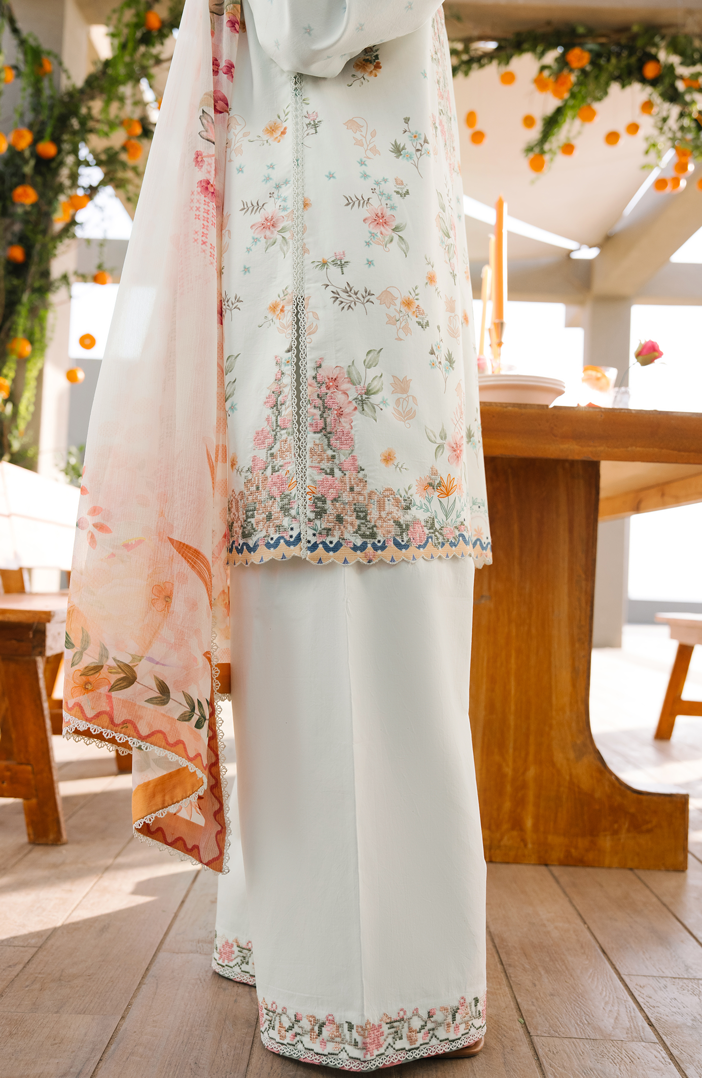 Seran | Afsanah - Unstitched Lawn | Ira