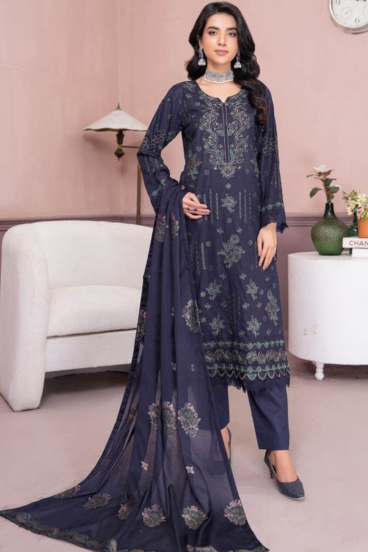 Riaz Arts | Mehrmah Luxury 3 Piece Lawn | RA-M-05