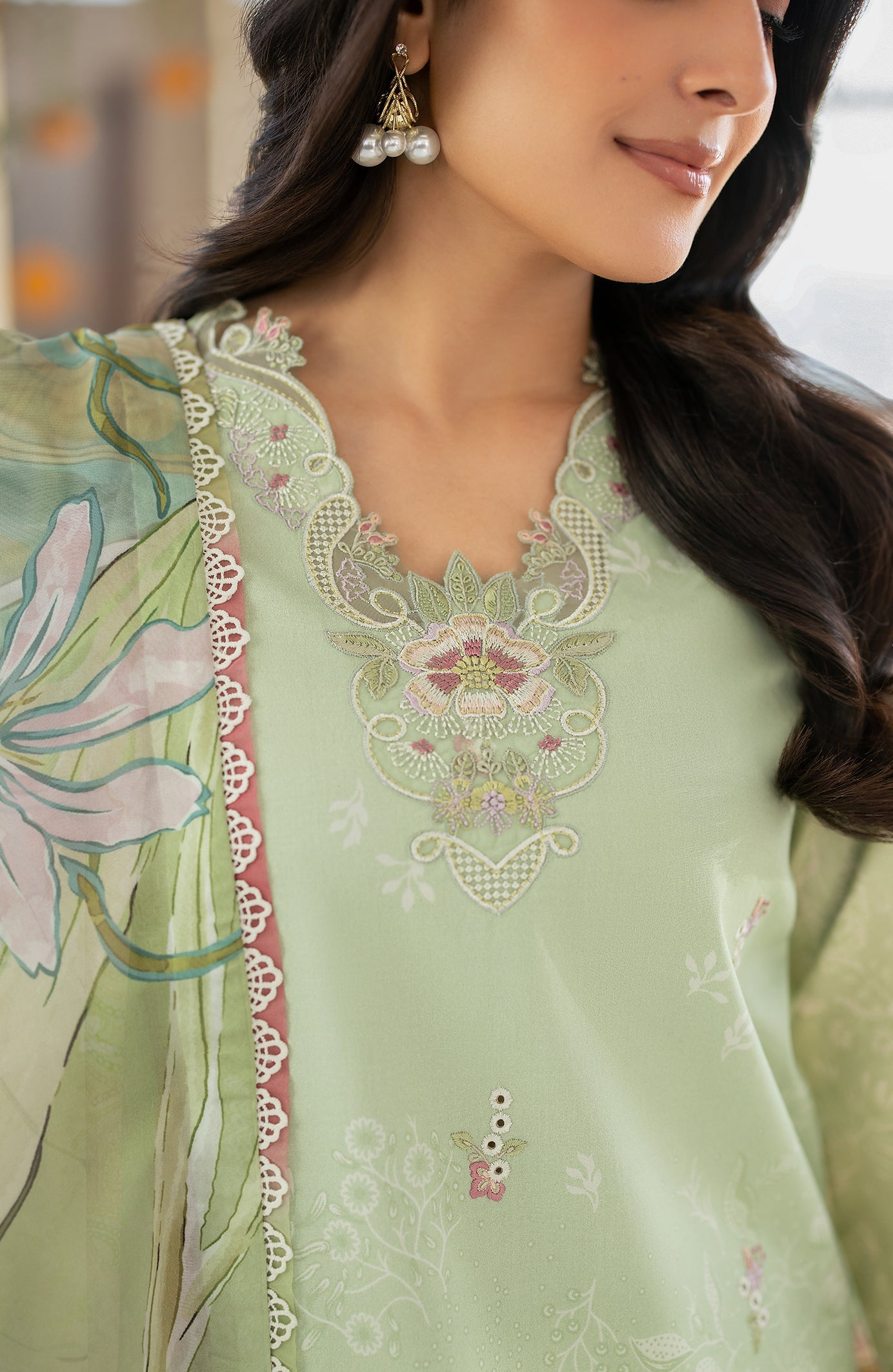 Seran | Afsanah - Unstitched Lawn | Masha