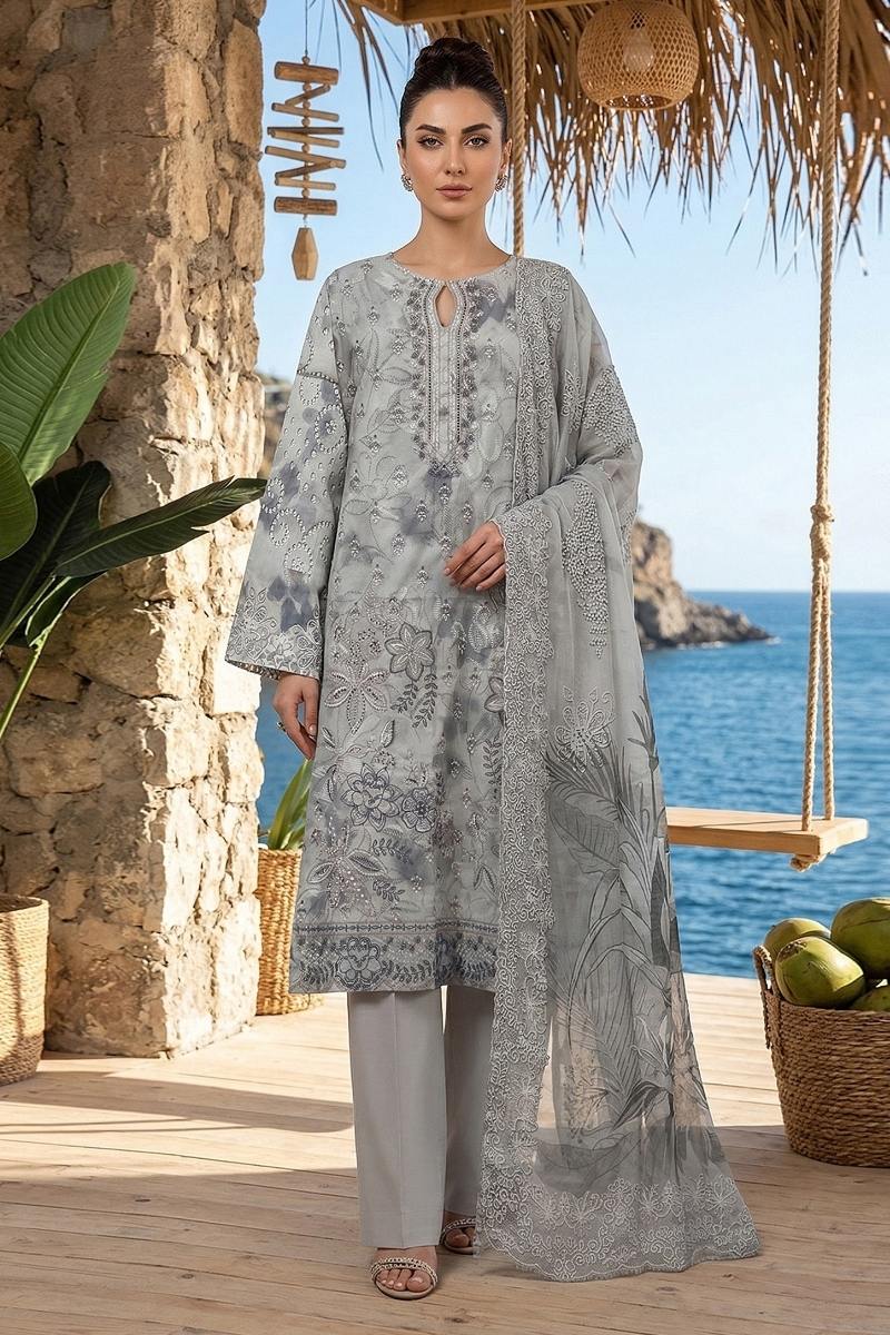 Riaz Arts | Distoor Supreme Lawn - 3 Pc | RA - D - 03