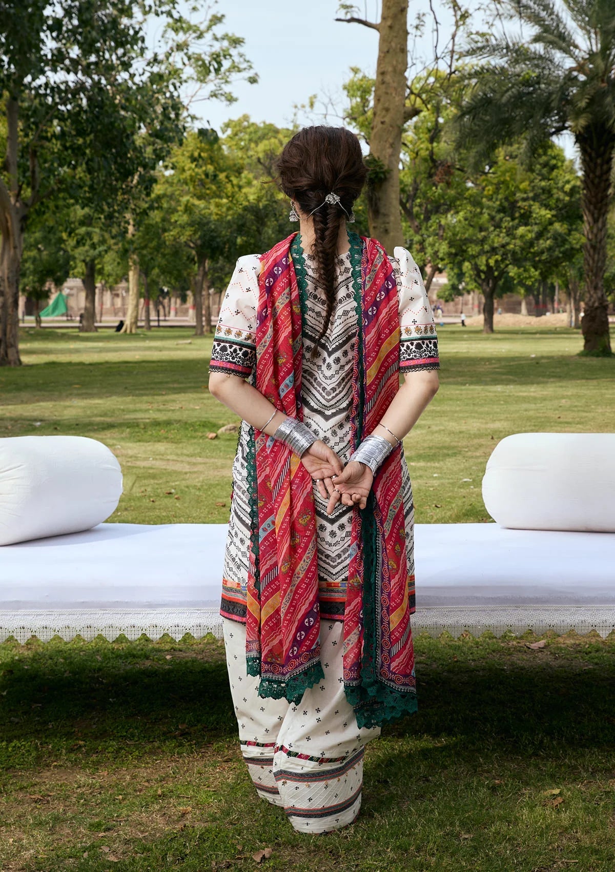Kahf | Aangan Prints Chiffon '26 | Mehruba
