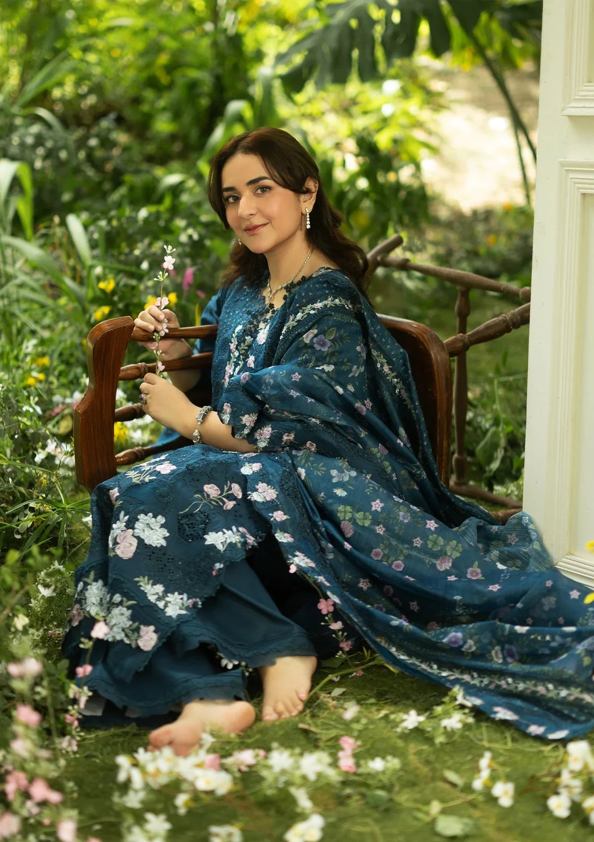 Elaf | Luxury Lawn Vol 2 '26 | Emeral Fern