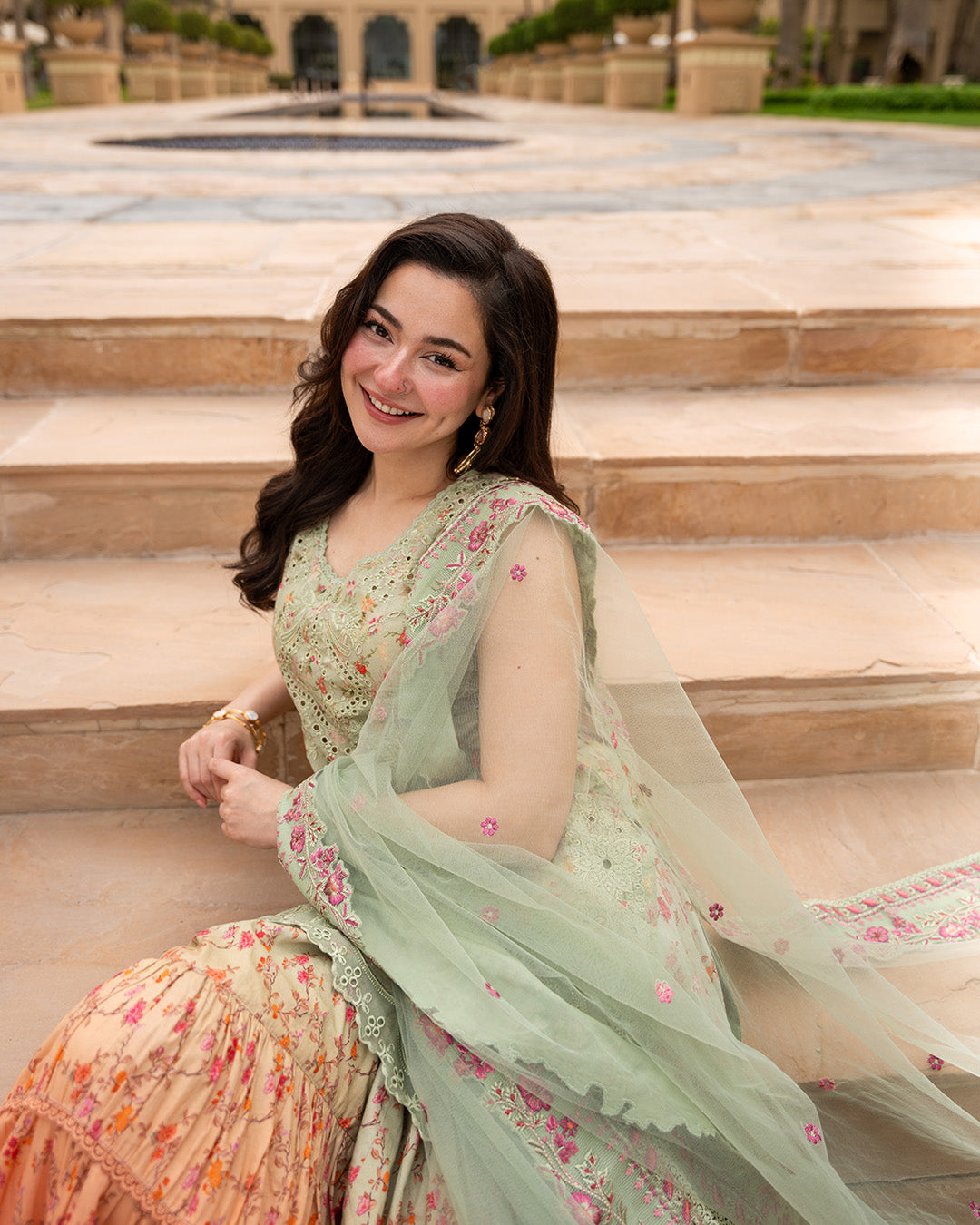Faiza Saqlain | Aya Luxury Lawn '26 | Eldira