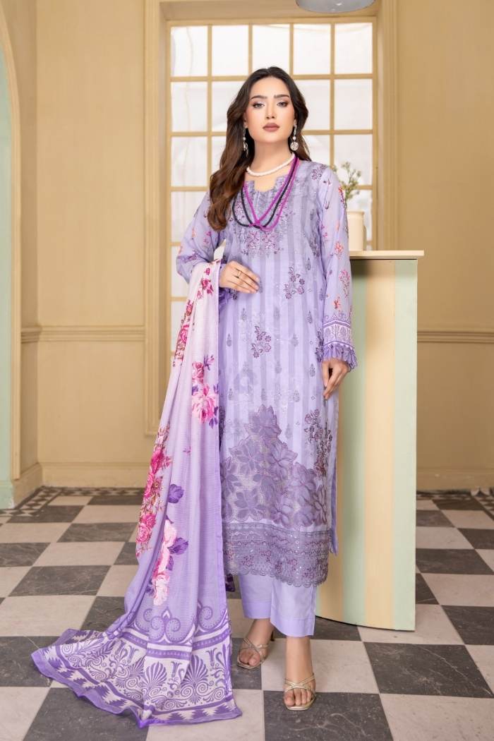 Riaz Arts | Gul-e-Rukh Supreme lawn 3 Piece | RA-G-03