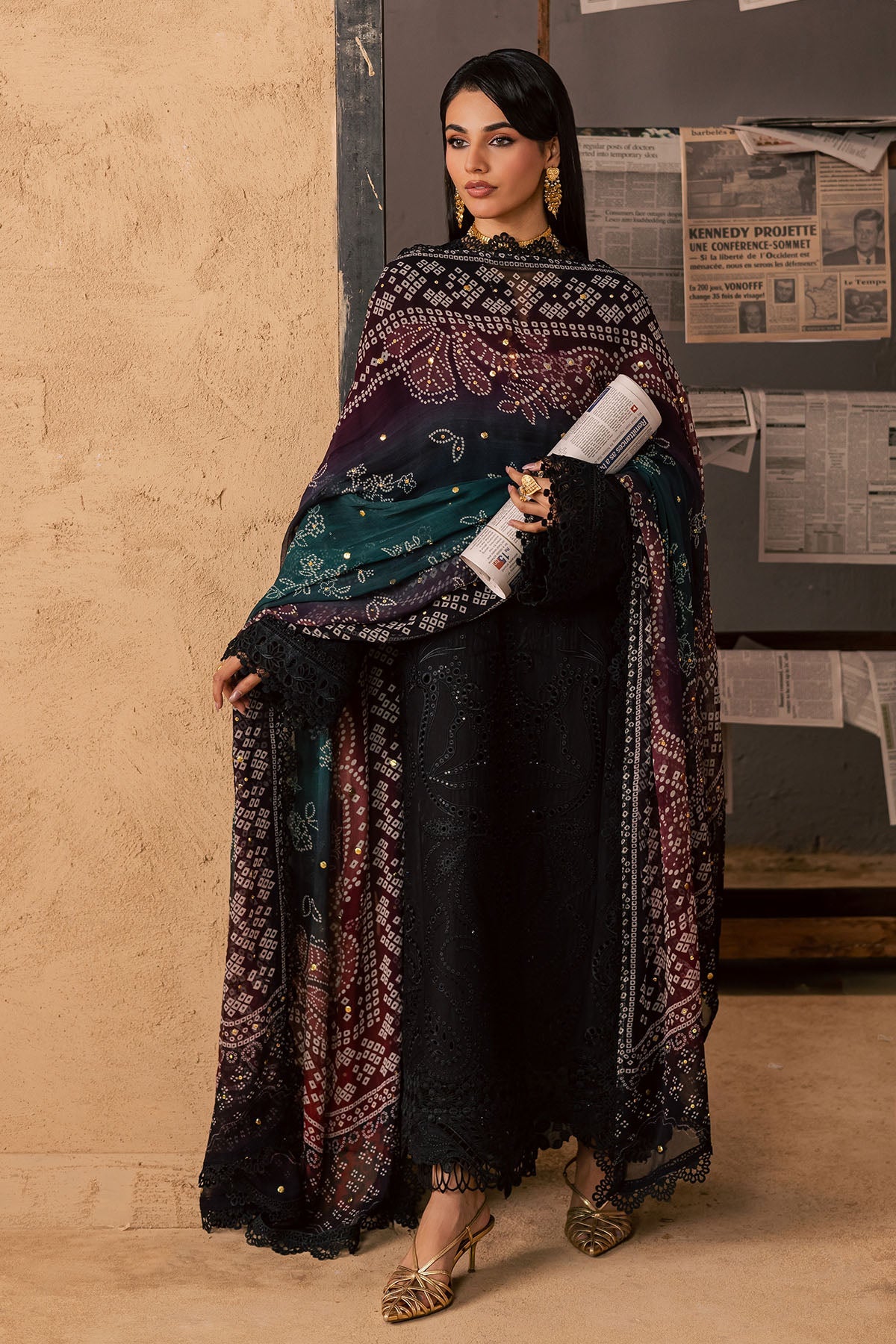 Nureh | Bazaar Embroidered Chikankari Lawn | NE-245