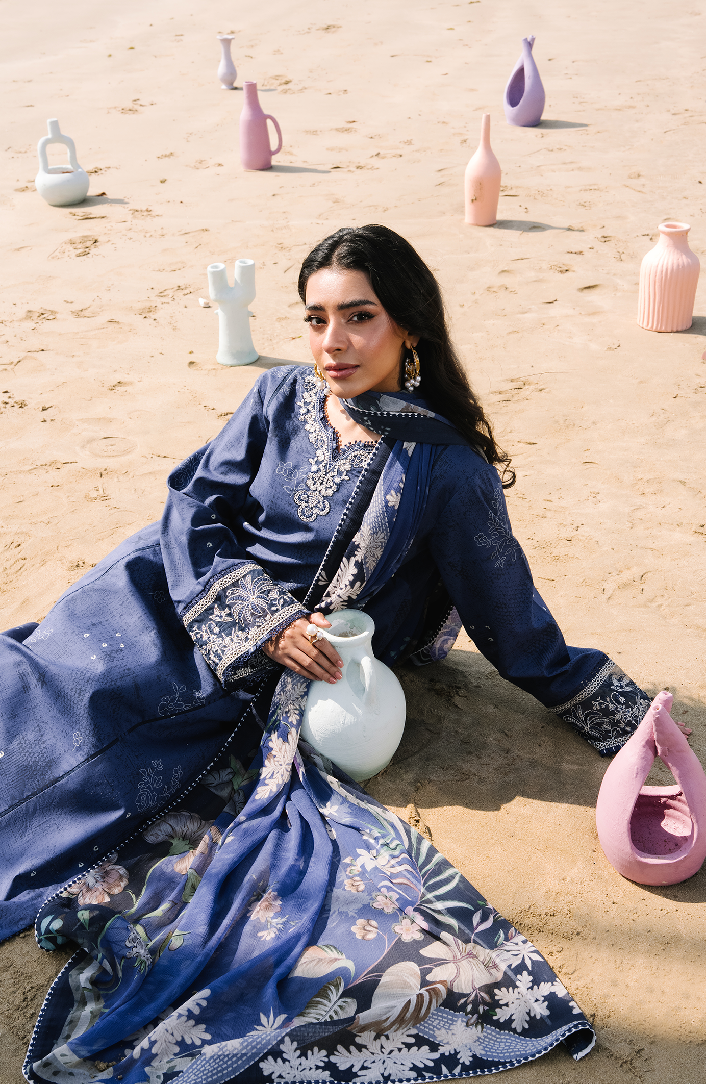 Seran | Afsanah - Unstitched Lawn | Sia