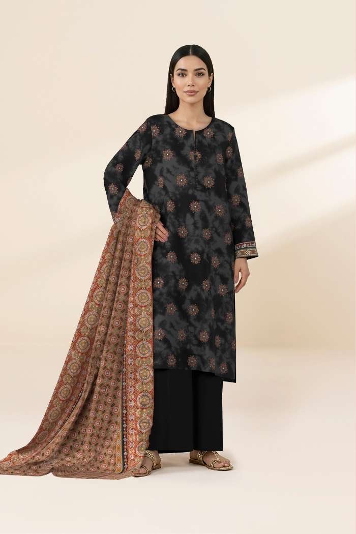 Sapphire | 3 Pc Printed Lawn | 3PB-WS26CL13-121
