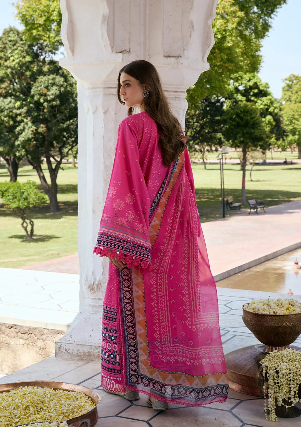 Kahf | Aangan Prints Chiffon '26 | Gulnar