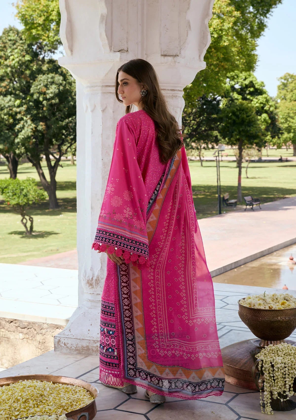Kahf | Aangan Prints Chiffon '26 | Gulnar