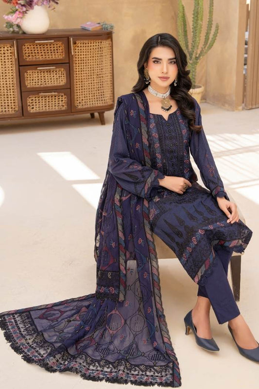 Riaz Arts | Kehkeshan Luxury Lawn | RA-KK-03
