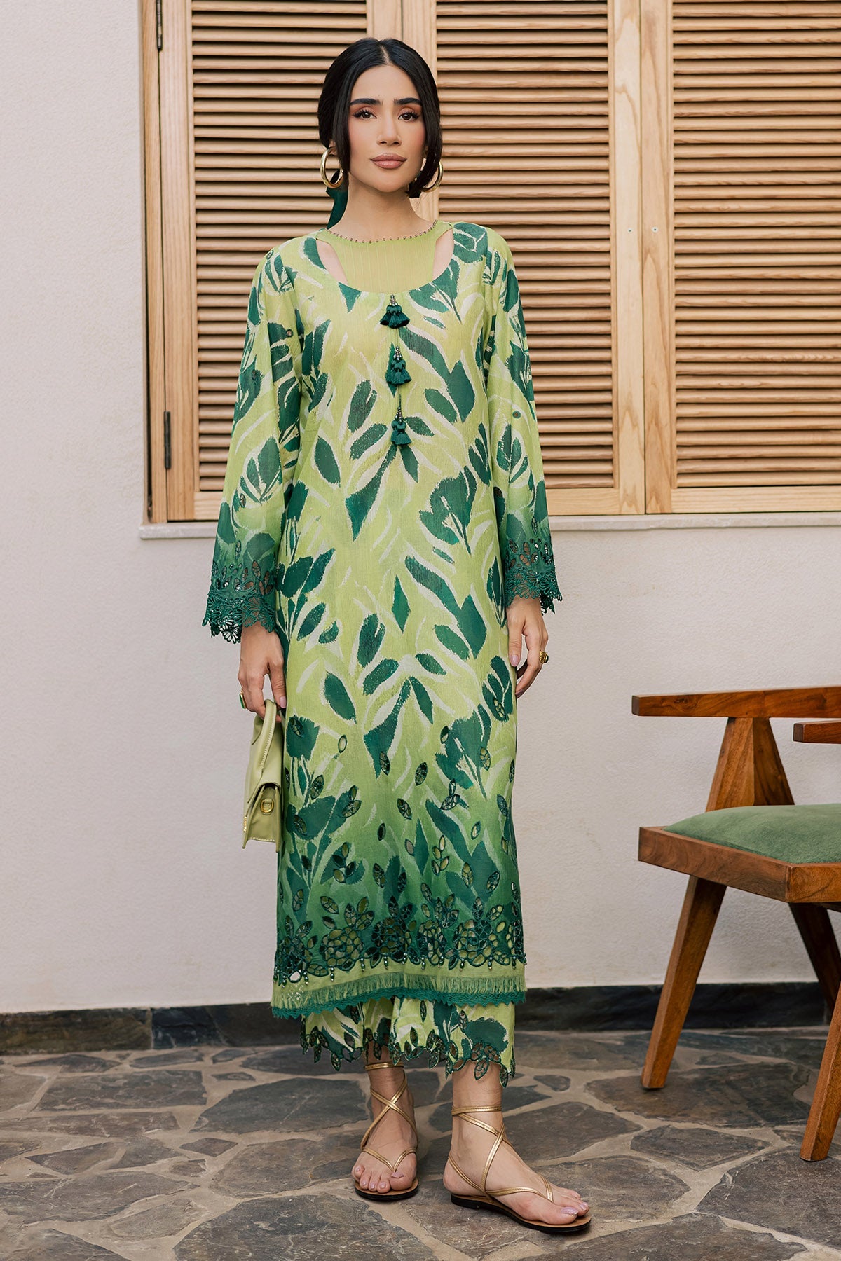 Nureh | Ballerina 2 Pc Unstitched | NU2-205