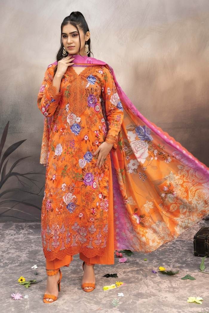 Riaz Arts | Elegant 3 Piece Lawn | RA-EX-03