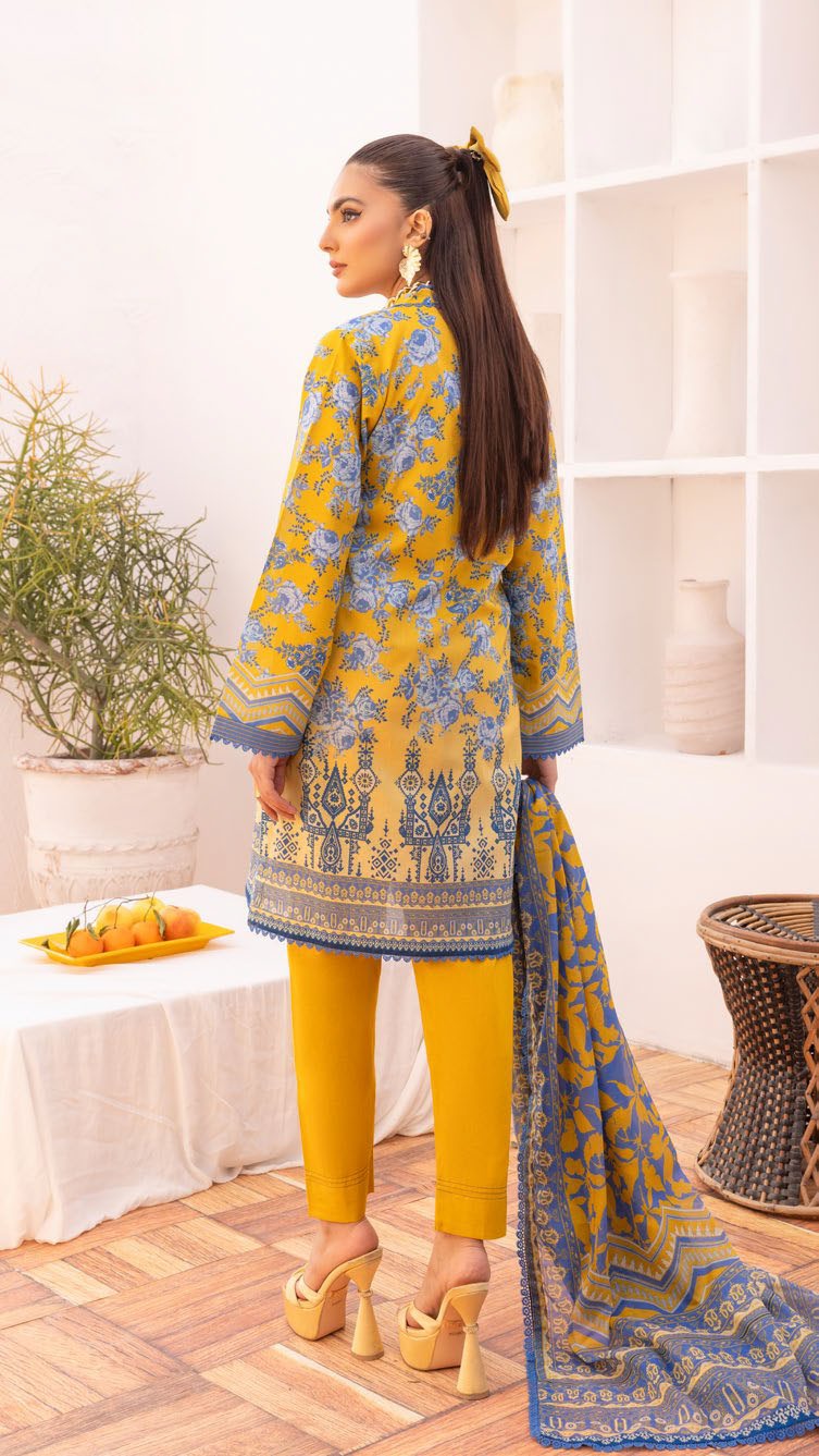 GulAhmed | Printed Lawn | GA-06