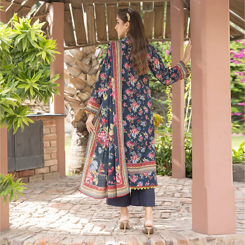REGALIA | Salina Printed Khaddar | SPKV2-7