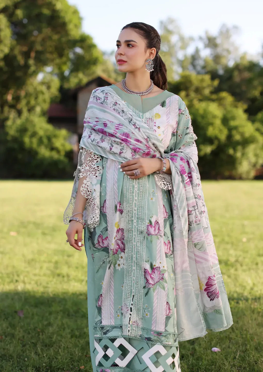 Elaf | Printkari Lawn | CELESTIAL