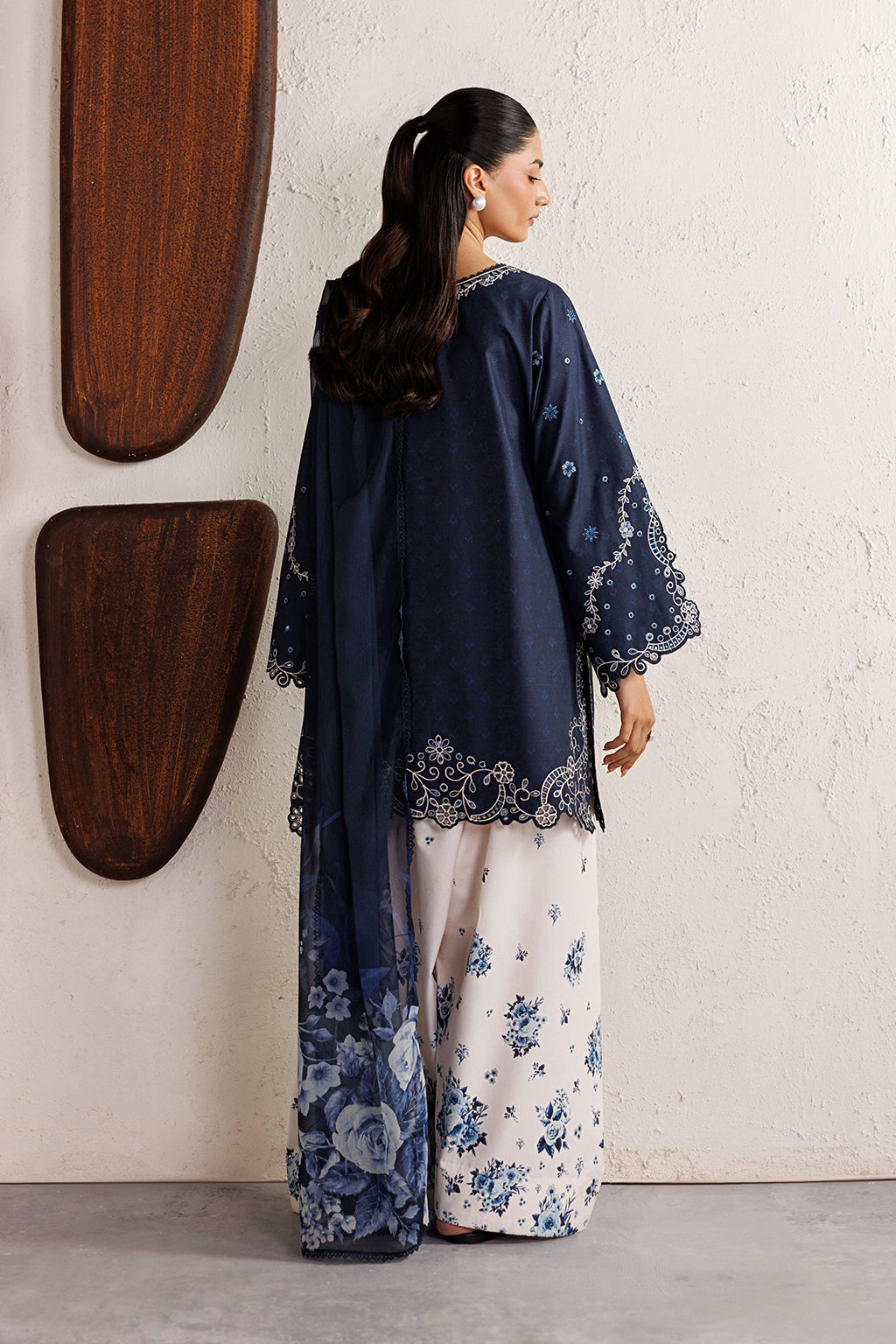 Iznik | Festive Embroidered Lawn | IBE-02