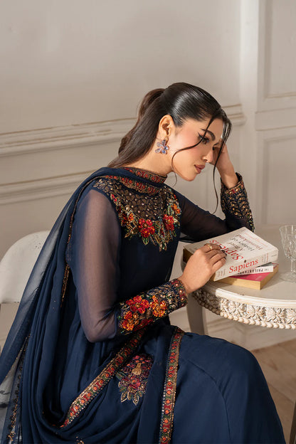 IZNIK | Embroidered Chiffon | UE-412