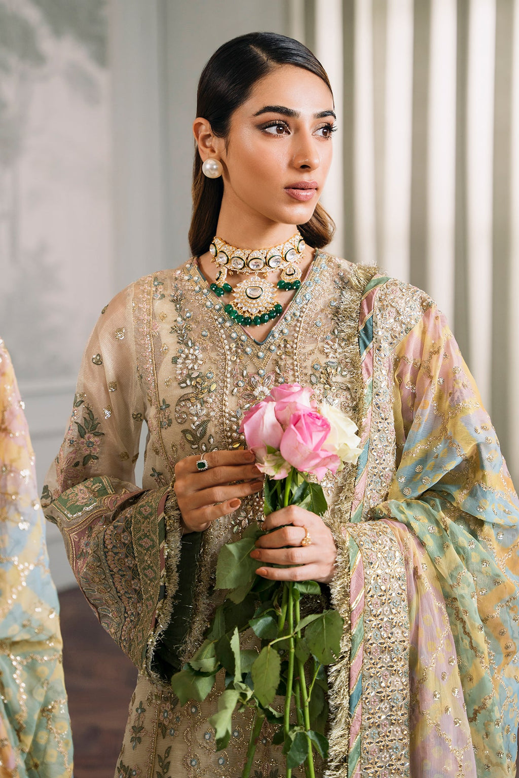 Baroque | Chantelle Embroidered Chiffon | CH12-04