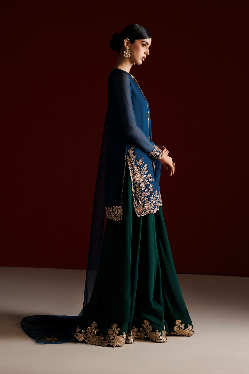Iznik | Semi Formals'26 Embroidered Chiffon | CC-102