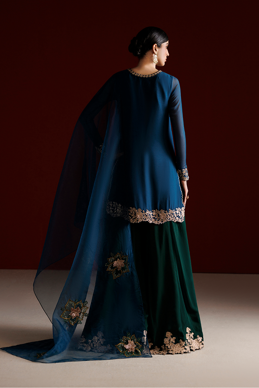Iznik | Semi Formals'26 Embroidered Chiffon | CC-102