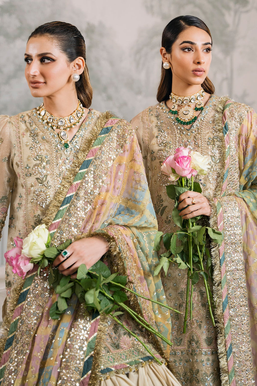 Baroque | Chantelle Embroidered Chiffon | CH12-04
