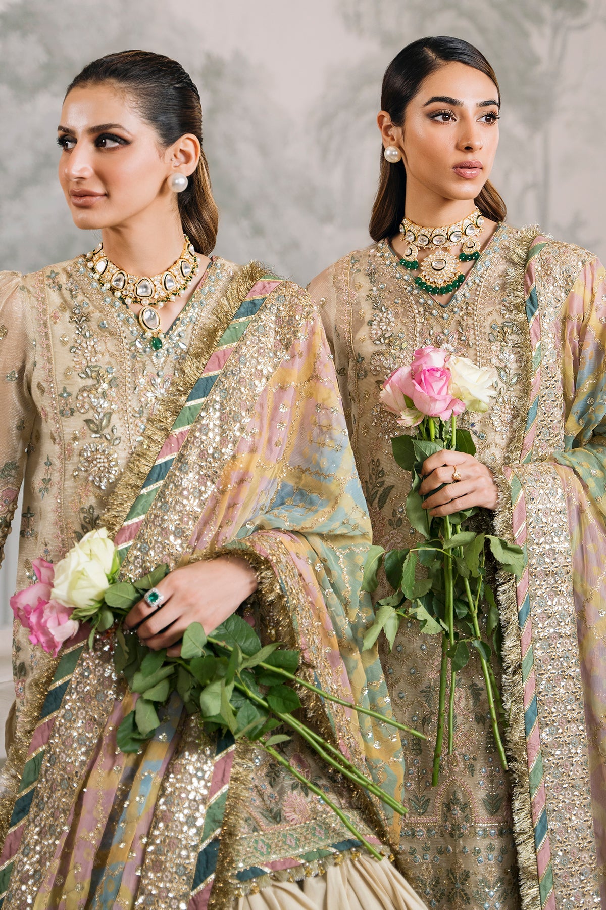 Baroque | Chantelle Embroidered Chiffon | CH12-04