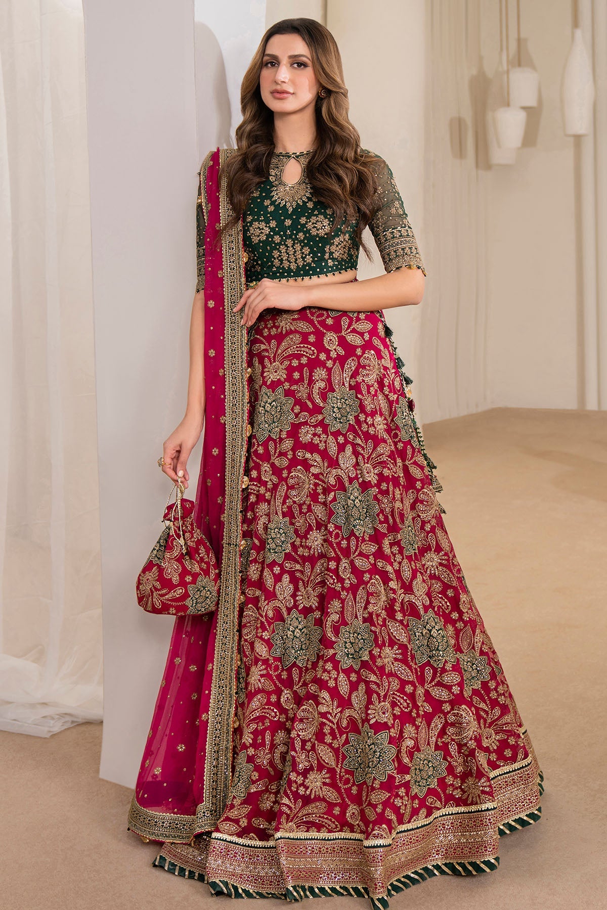 Jazmin | Embroidered Chiffon |  WF'24-03