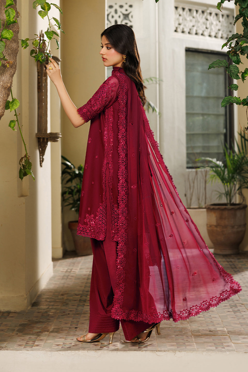 Iznik | Semi Formals -  Embroidered Chiffon | CC-97