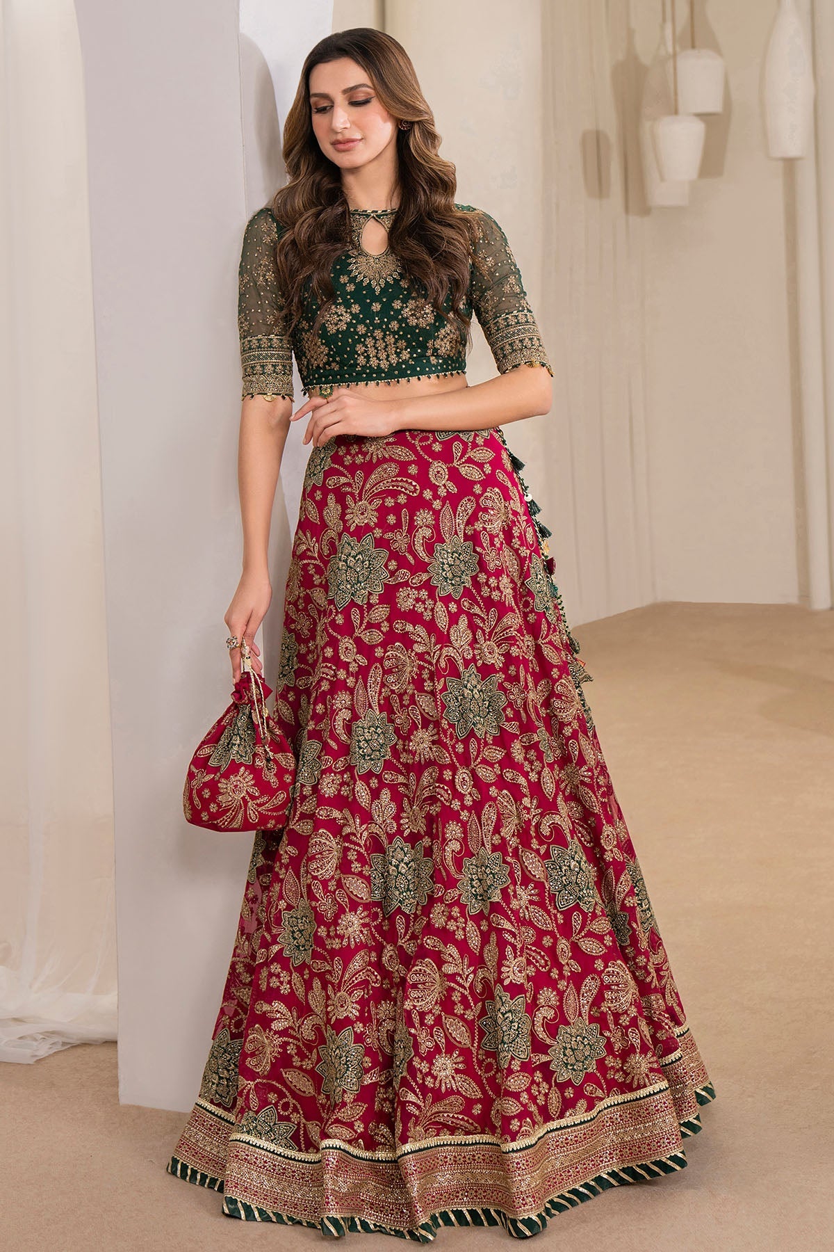 Jazmin | Embroidered Chiffon |  WF'24-03