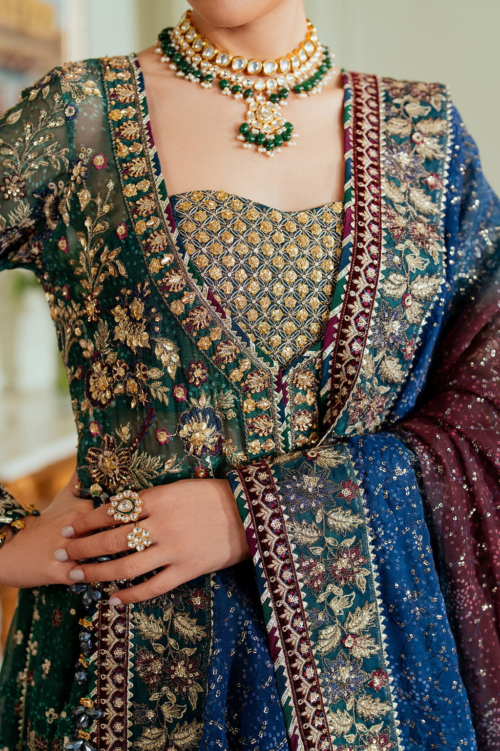 Baroque | EMBROIDERED CHIFFON | CH13-03