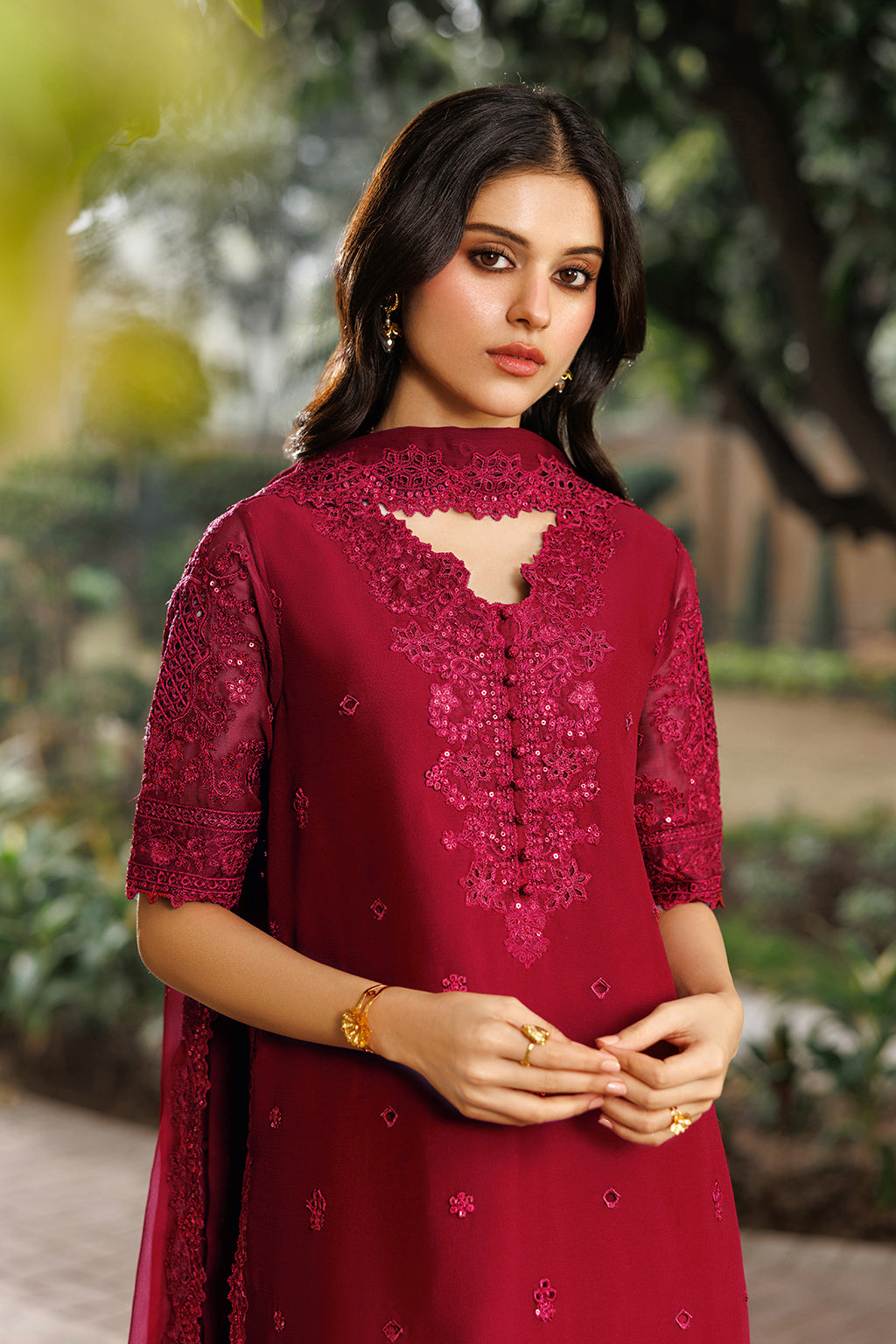 Iznik | Semi Formals -  Embroidered Chiffon | CC-97