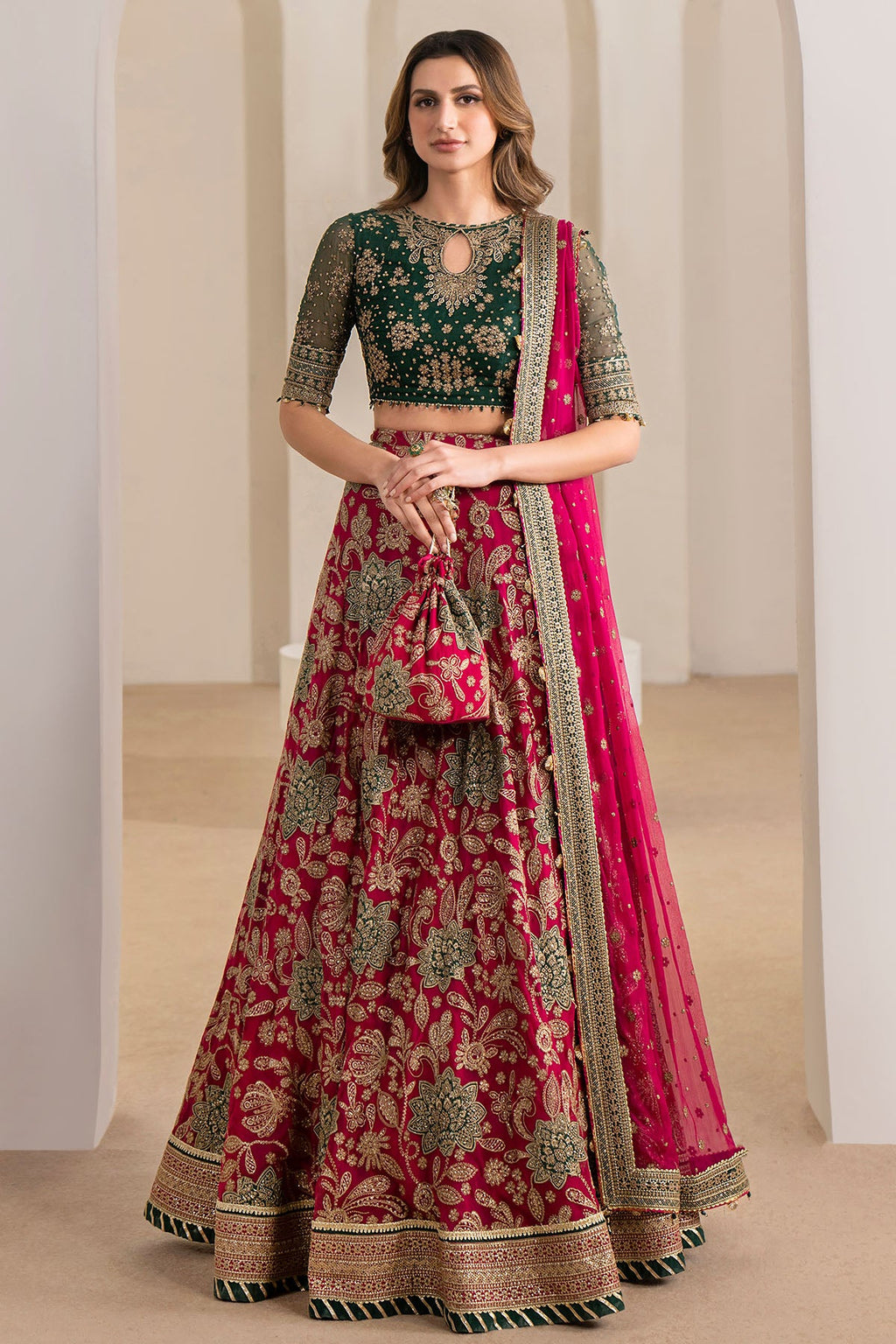 Jazmin | Embroidered Chiffon |  WF'24-03